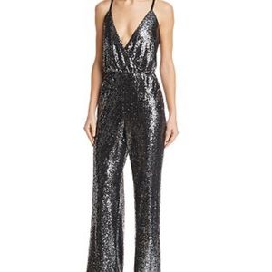 Laundry by Shelli Segal sequins jumpsuit size 8 NWT